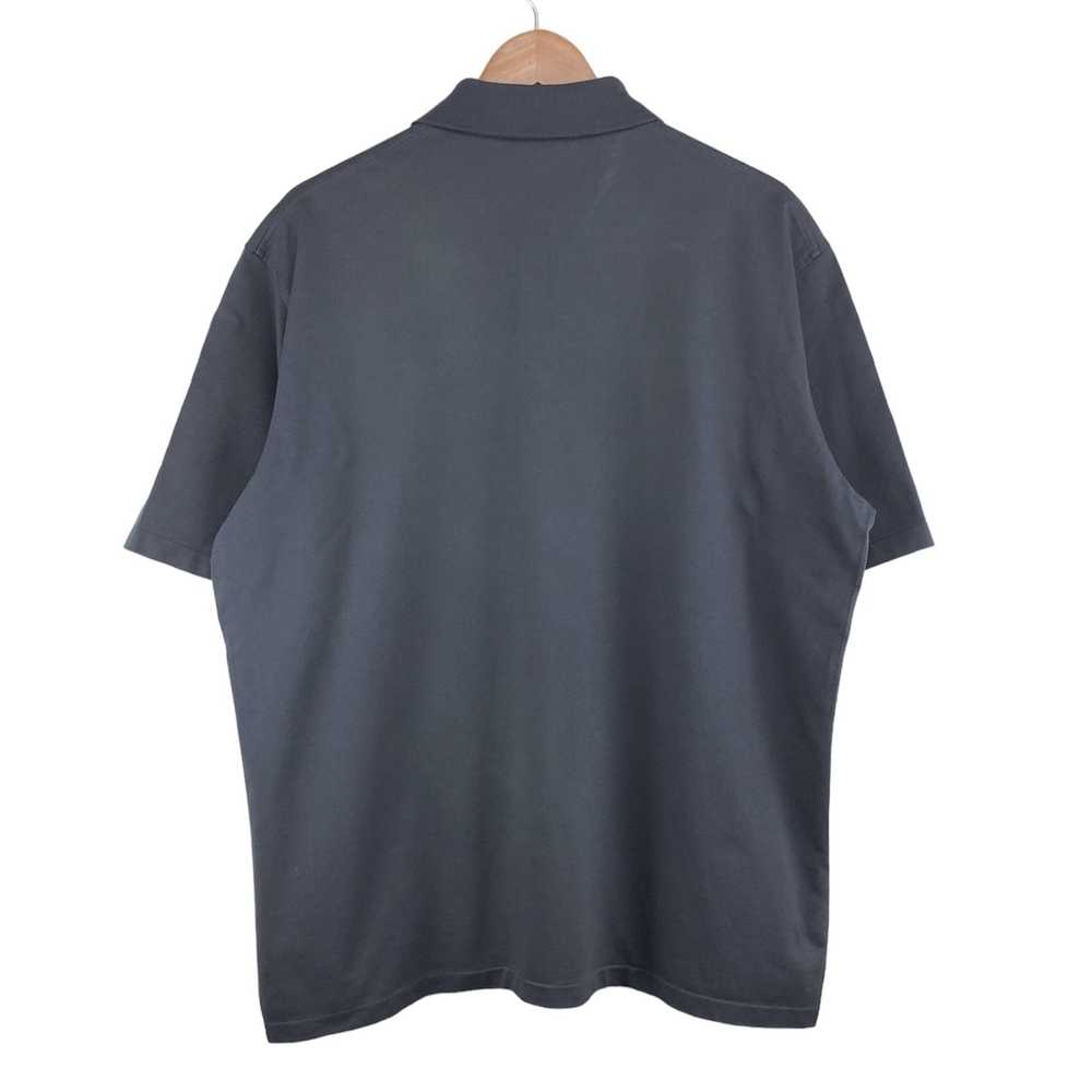 Jil Sander Jil Sander +J Uniqlo Dark Grey Polo Te… - image 5