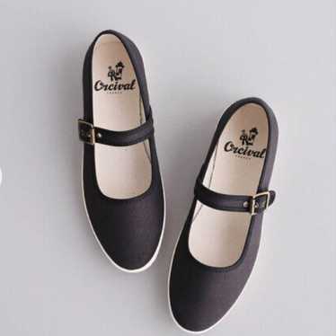 Orcival Black Marine Shoes Flat Shoes - image 1