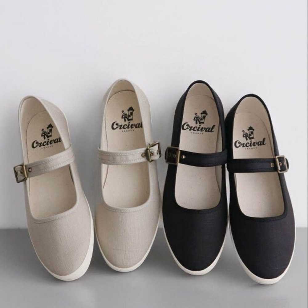 Orcival Black Marine Shoes Flat Shoes - image 2