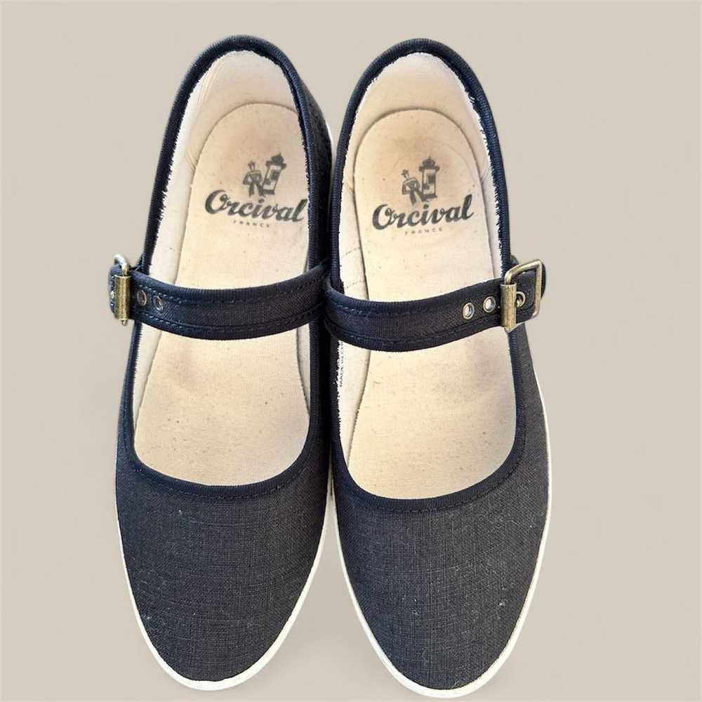 Orcival Black Marine Shoes Flat Shoes - image 4