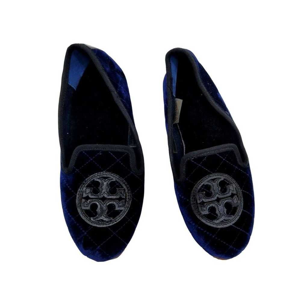 TORY BURCH Womens Quilted Velvet Billy Slipper SZ… - image 2