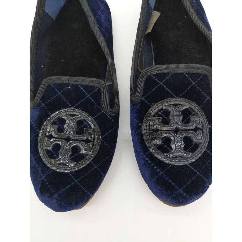 TORY BURCH Womens Quilted Velvet Billy Slipper SZ… - image 3