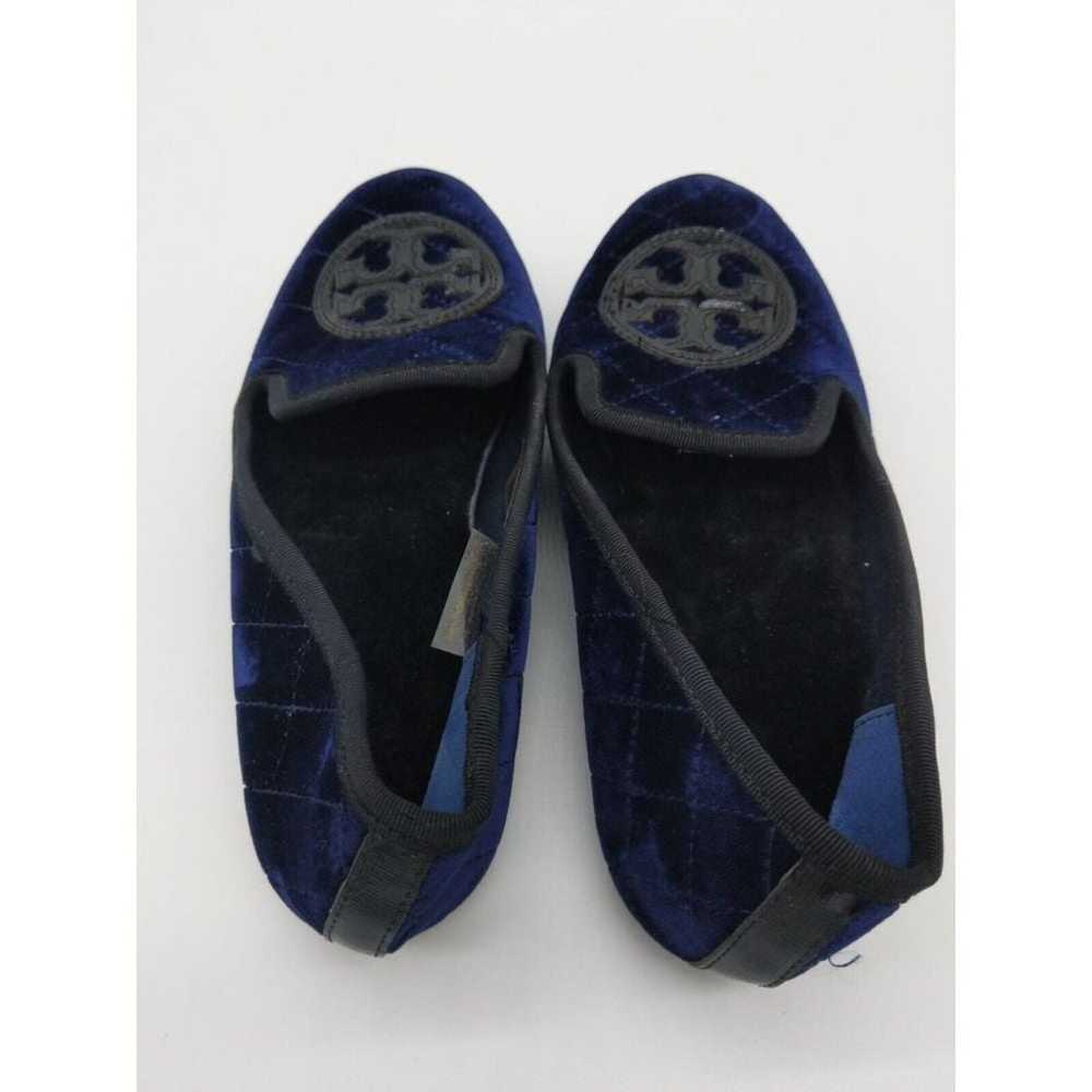 TORY BURCH Womens Quilted Velvet Billy Slipper SZ… - image 6