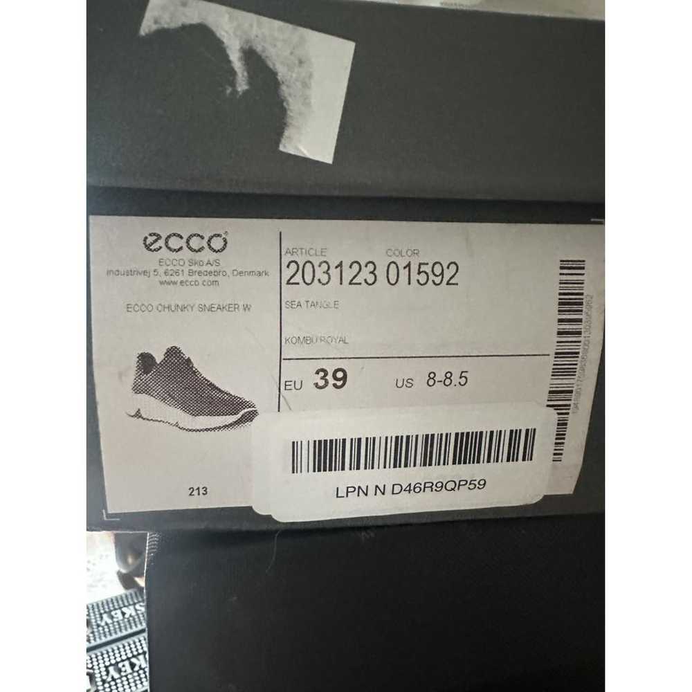 Ecco Vegan leather trainers - image 2