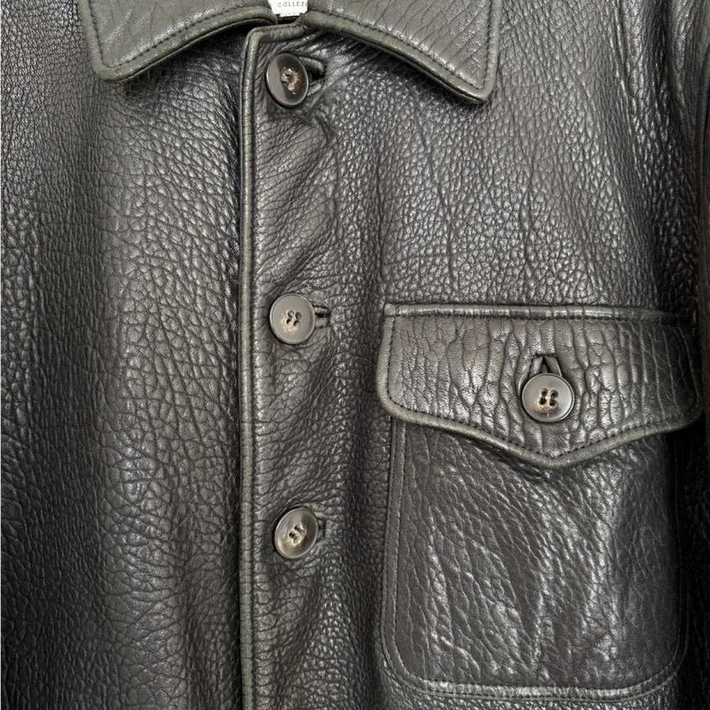 Giorgio Armani Leather jacket - image 4