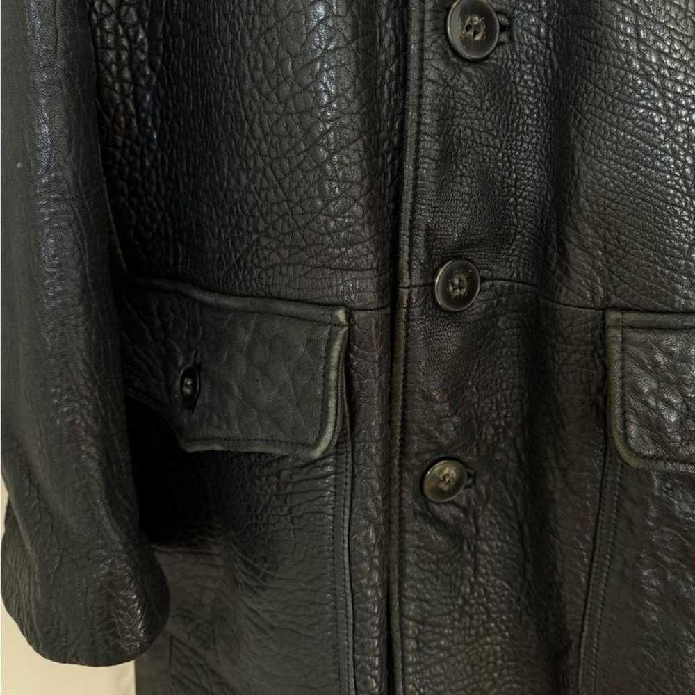 Giorgio Armani Leather jacket - image 5