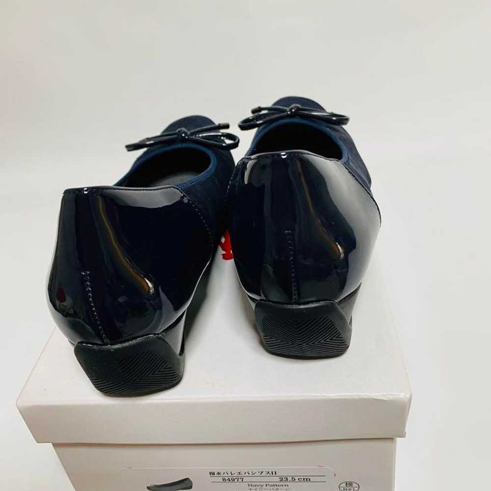 Fit-fit Water-Resistant Ballet Pumps II (Navy Pat… - image 3