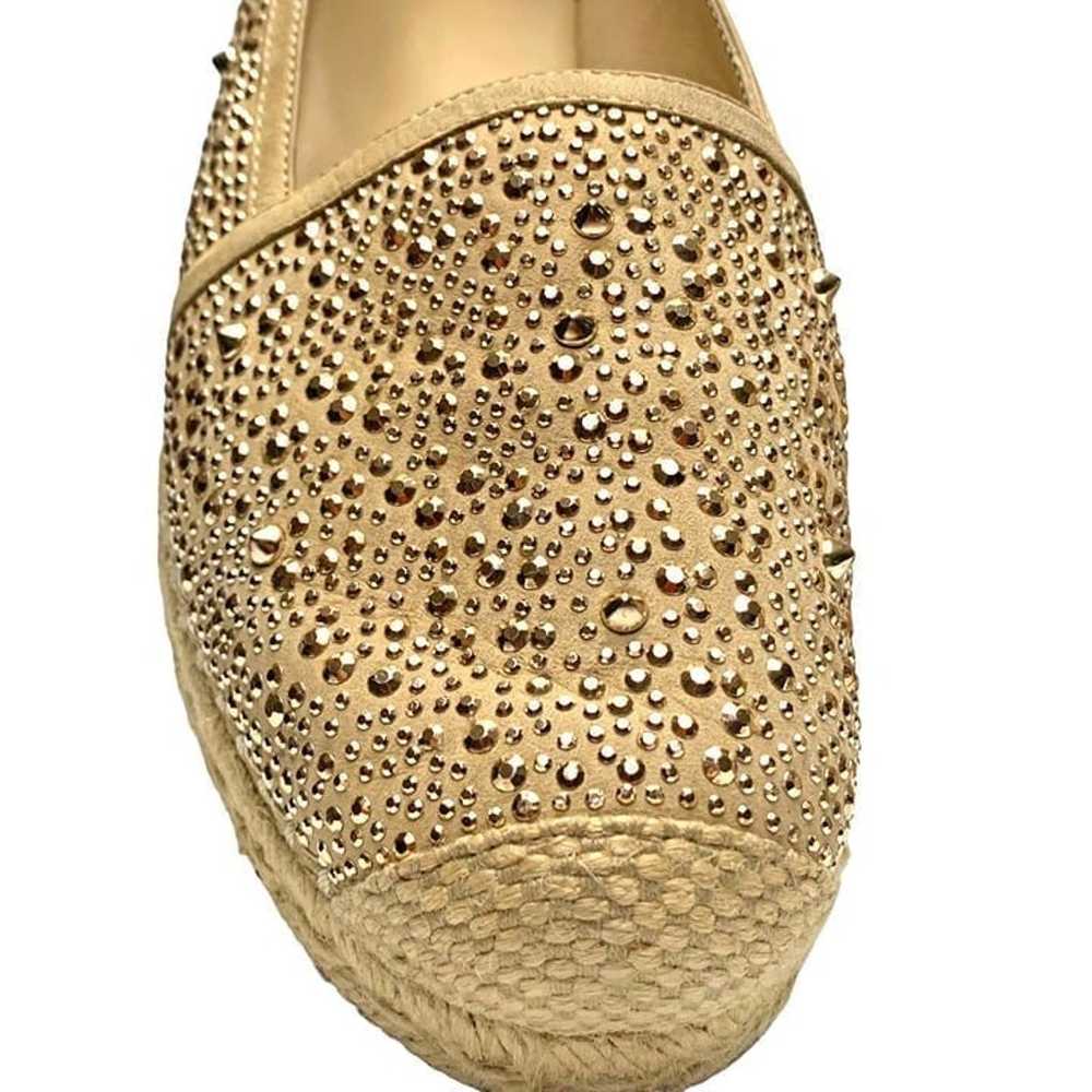 STUART WEITZMAN Rockon Leather Studded Espadrille… - image 8