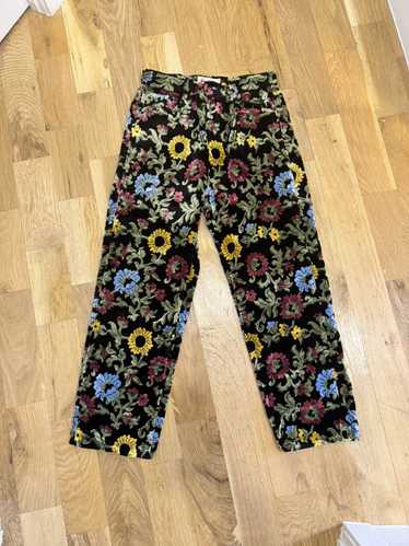 Stussy STUSSY BIG 0L’ JEANS FLORAL JACQUARD size … - image 1