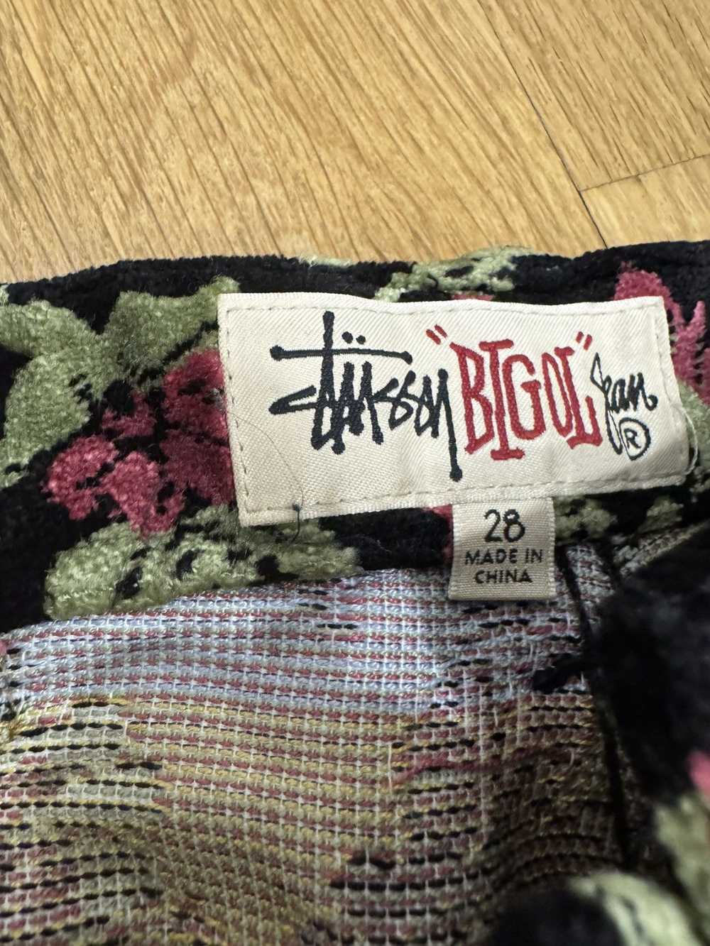 Stussy STUSSY BIG 0L’ JEANS FLORAL JACQUARD size … - image 2