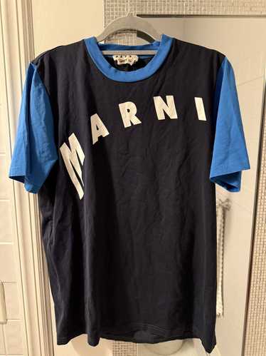 Marni Navy Blue Marni T Shirt