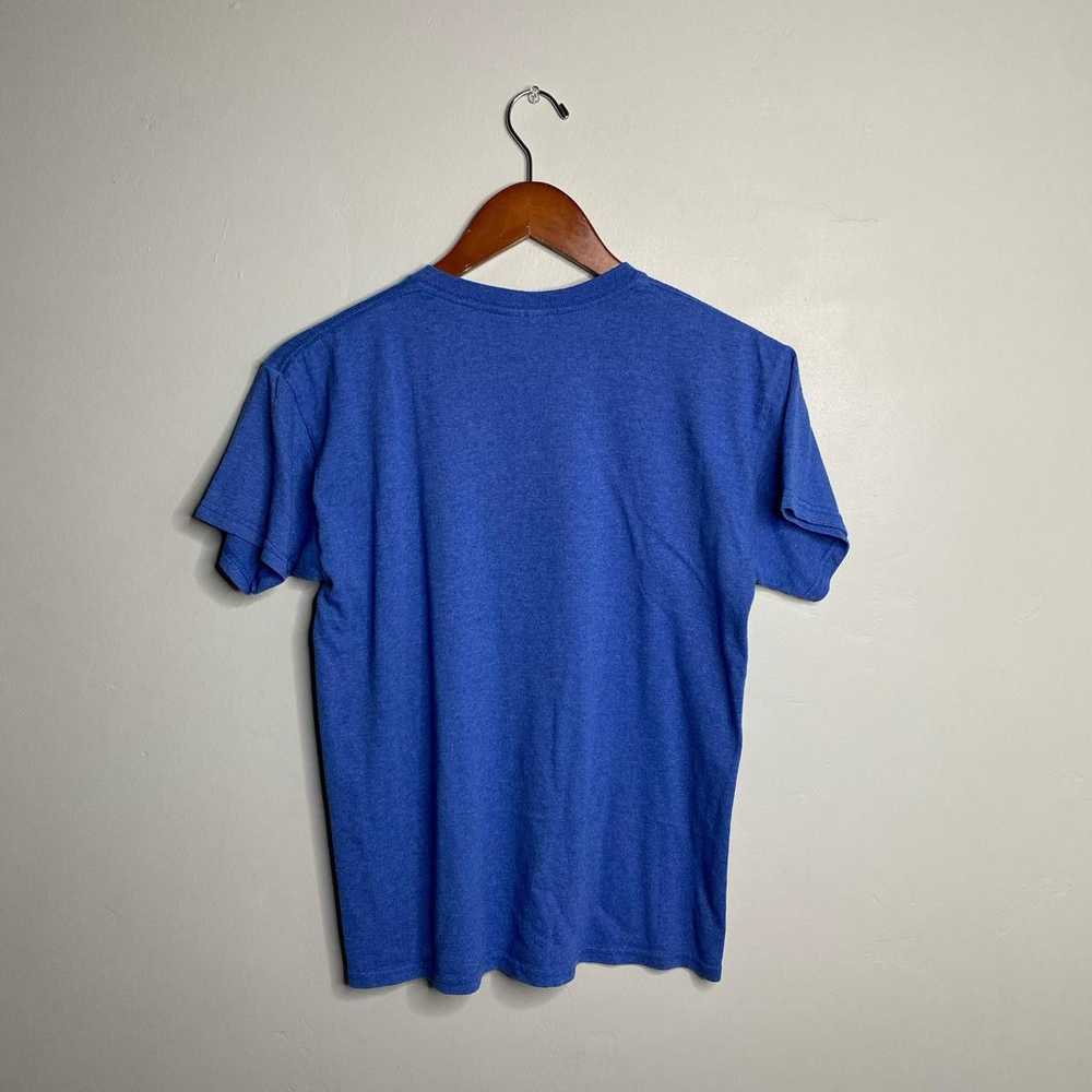 Streetwear Blue bike Tee about a size small - image 2