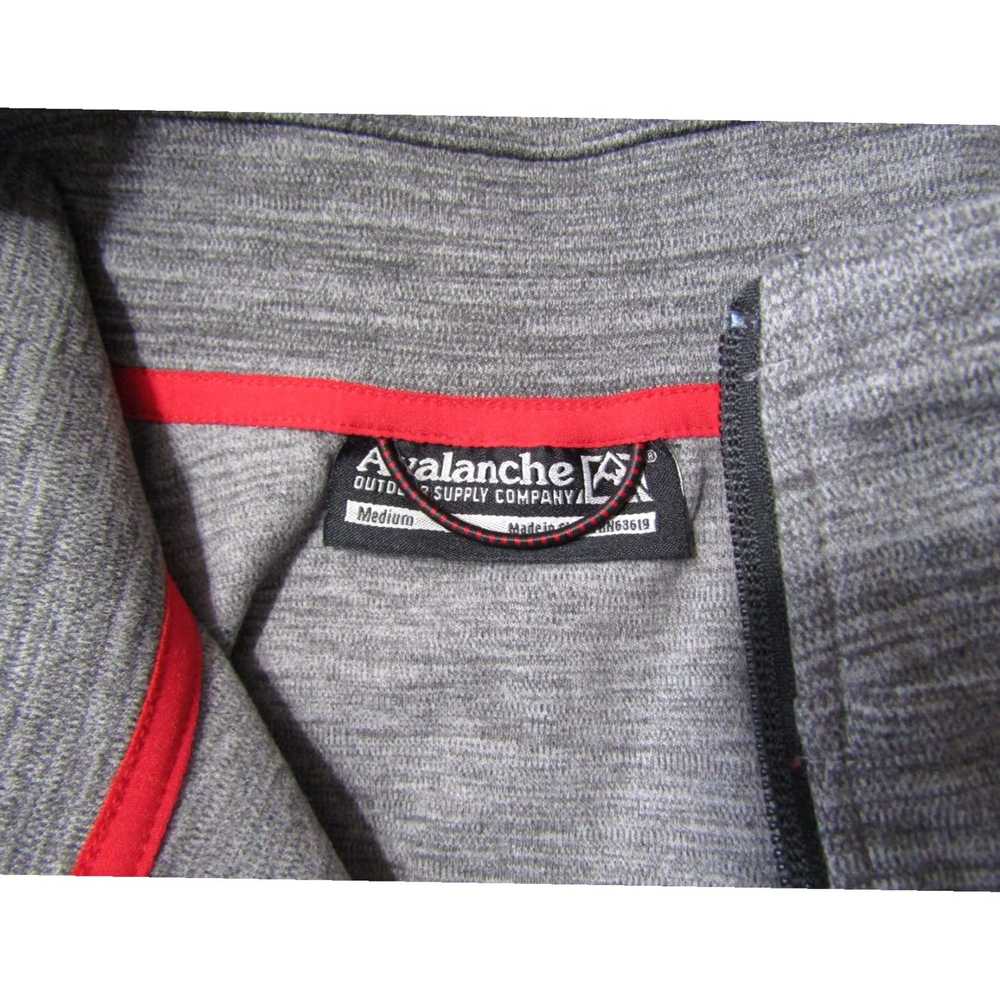 Avalanche Gray Marl Quarter Zip Collar Fleece Men… - image 6