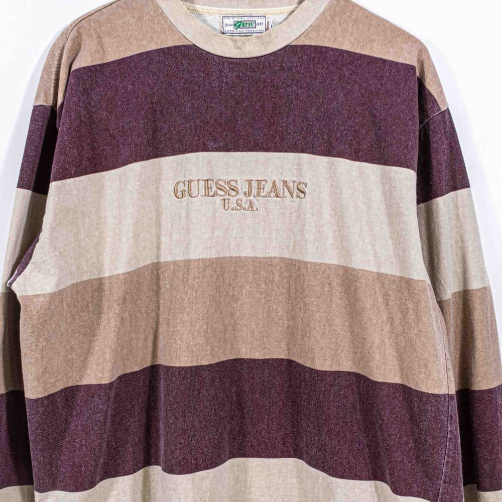 Guess × Made In Usa × Vintage GUESS Jeans Striped… - image 7