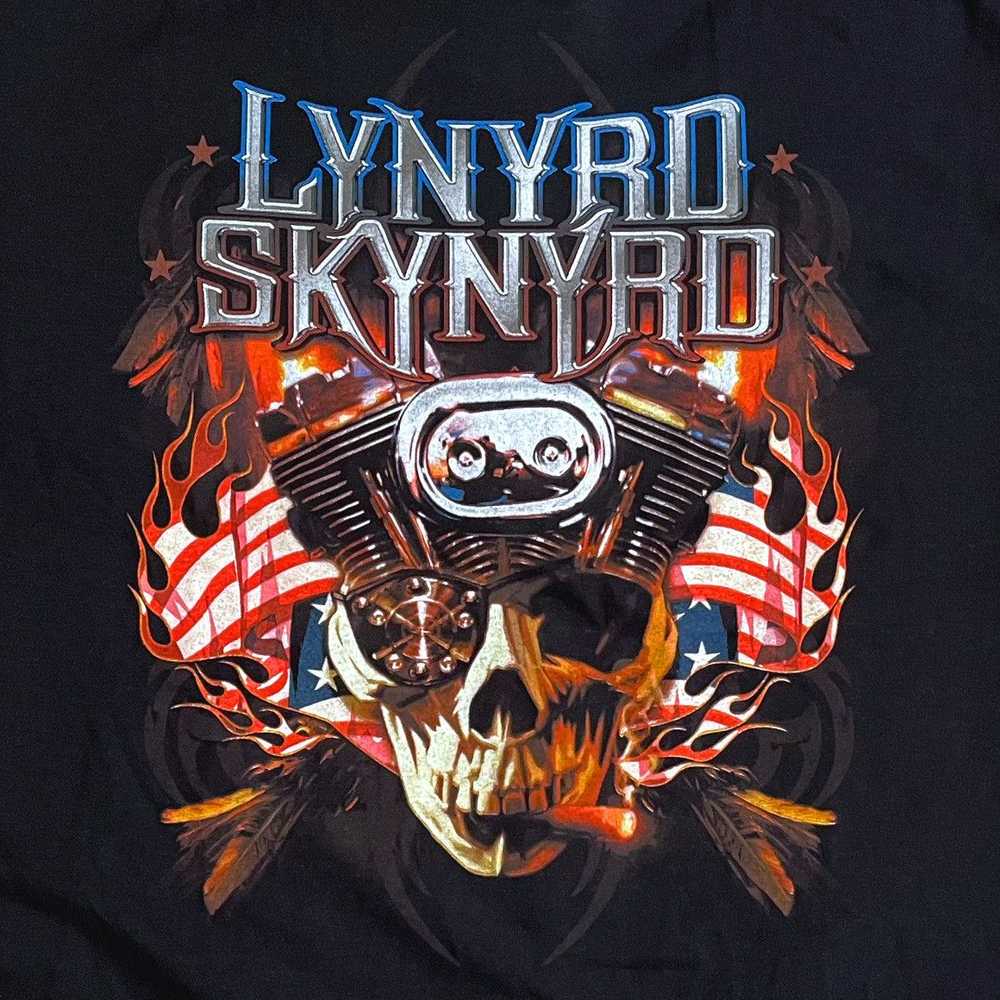 Anvil × Rock T Shirt × Vintage Vintage Lynyrd Sky… - image 3