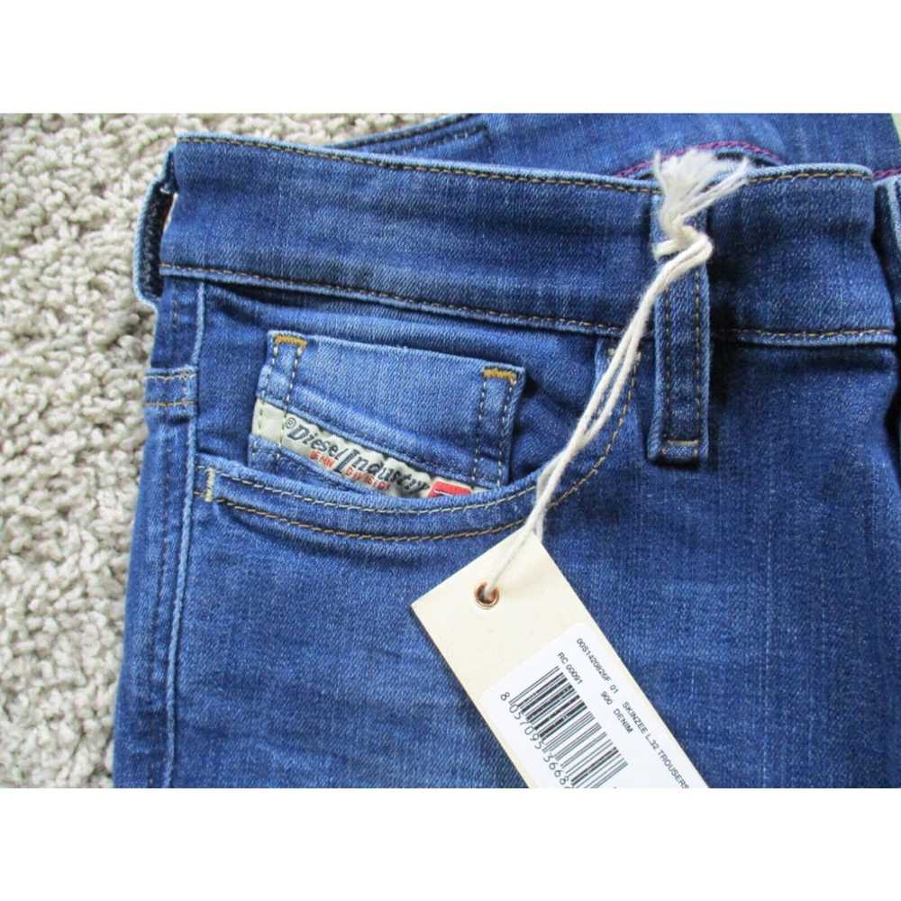 Diesel Diesel Jeans Womens 25x32 Blue Skinzee Low… - image 2