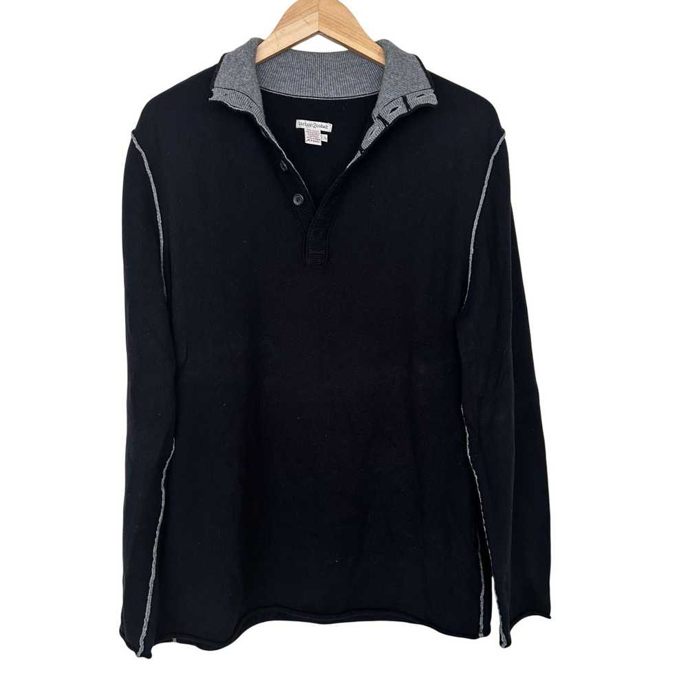 Other Carbon 2 Cobalt Black Cotton Cashmere Sweat… - image 2