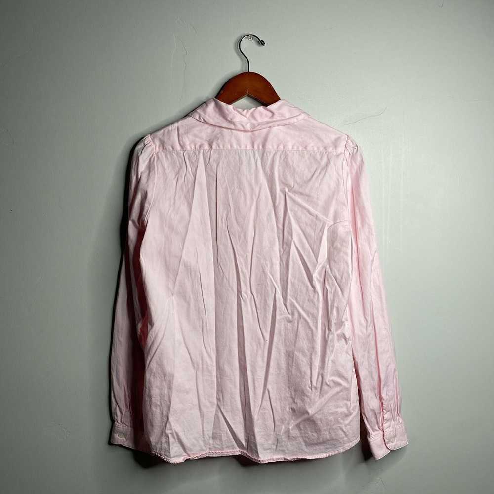 Jos. A. Bank 90s Vintage Pink Button Up Size 10 - image 2