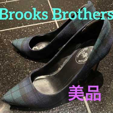 Brooks Brothers Black Watch Check High Heel 7 Pum… - image 1