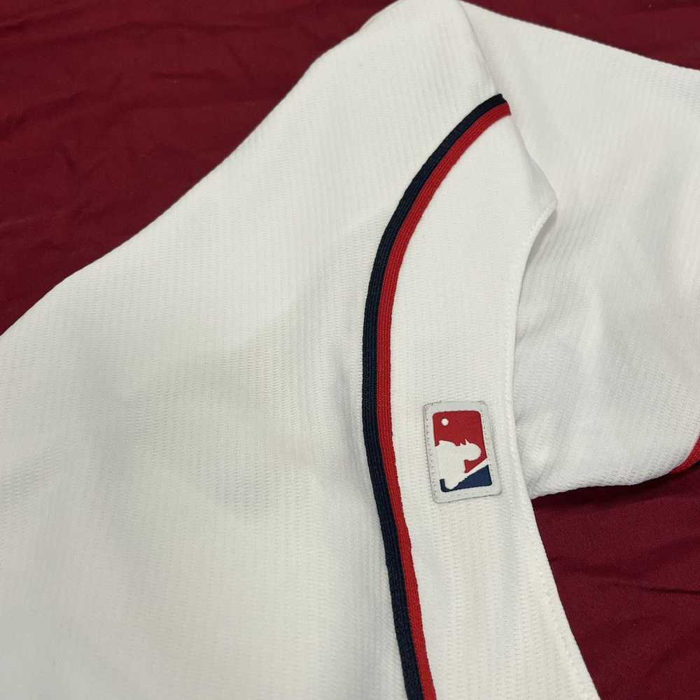 MLB × Majestic MLB Majestic White and red Washing… - image 9