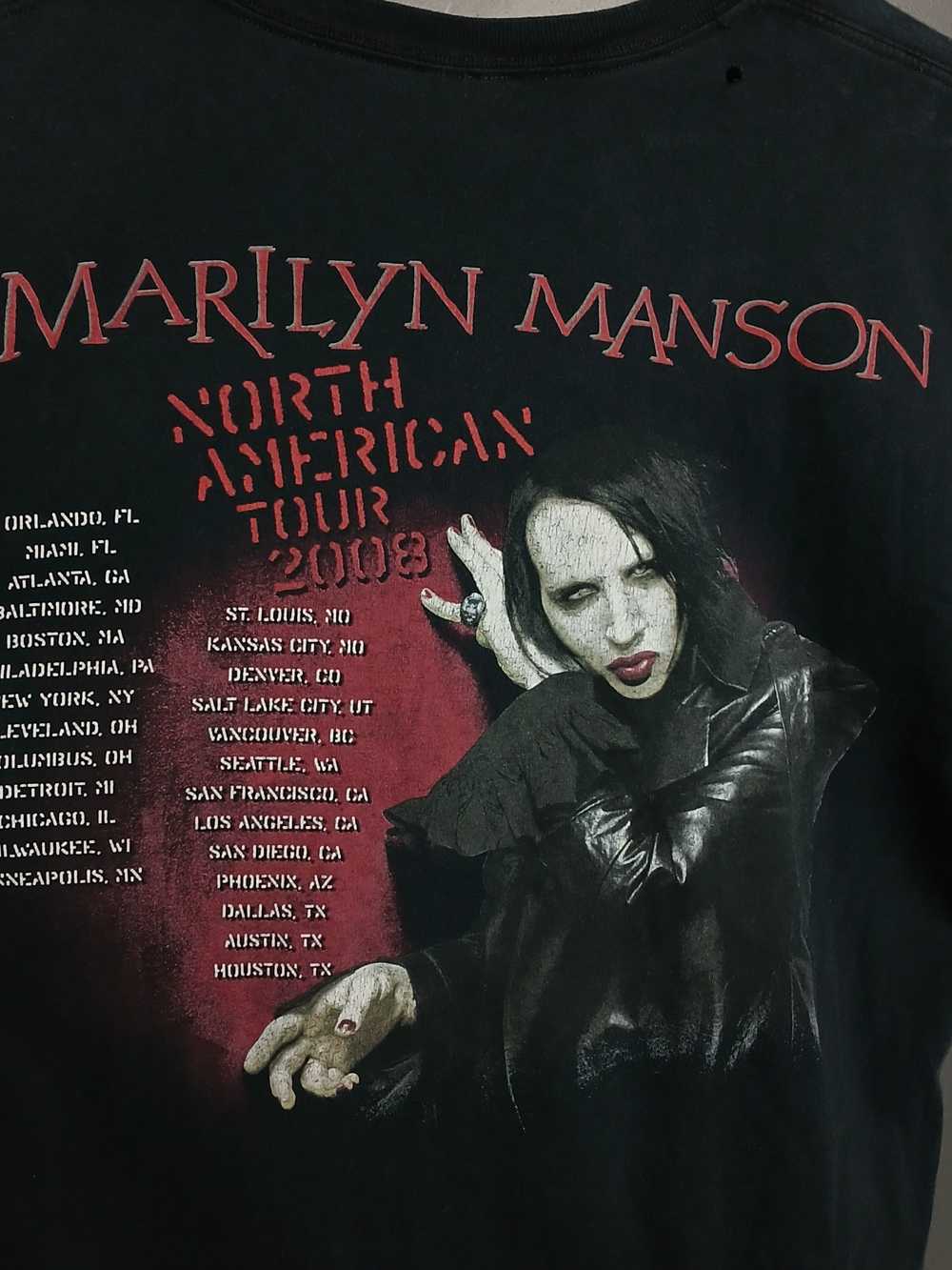 Band Tees × Marilyn Manson × Rock Tees Marilyn Ma… - image 4