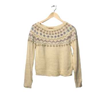 Aran Isles Knitwear × Coloured Cable Knit Sweater… - image 1