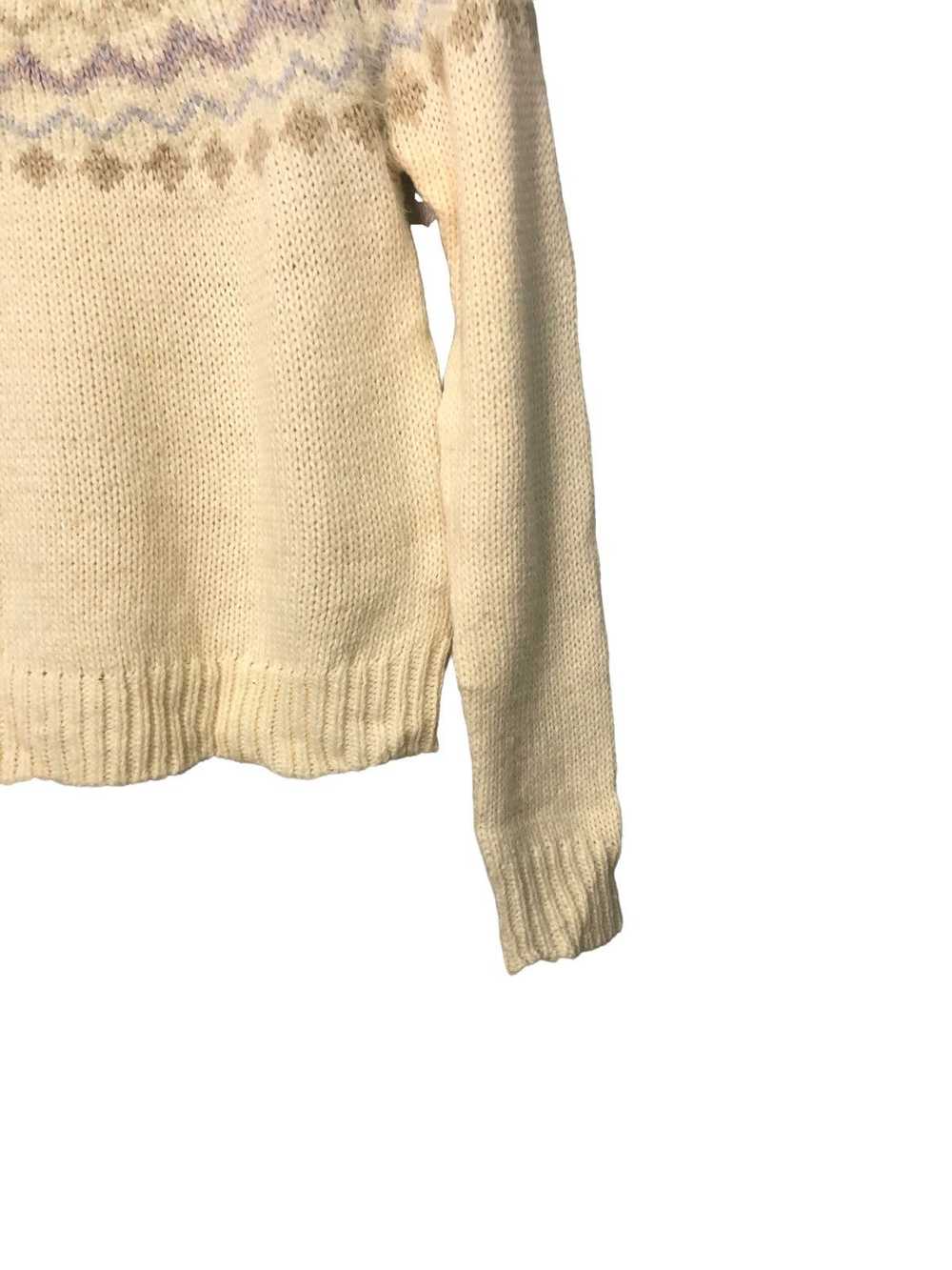 Aran Isles Knitwear × Coloured Cable Knit Sweater… - image 2