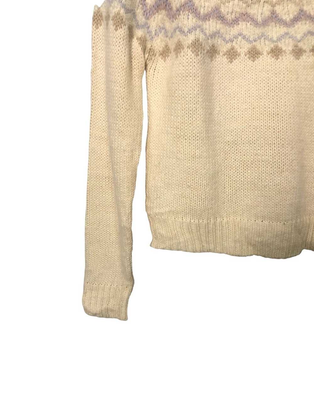 Aran Isles Knitwear × Coloured Cable Knit Sweater… - image 3