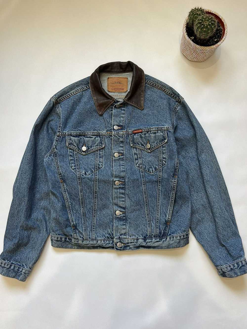 Chevignon × Vintage Vintage 90’s Chevignon Denim … - image 1