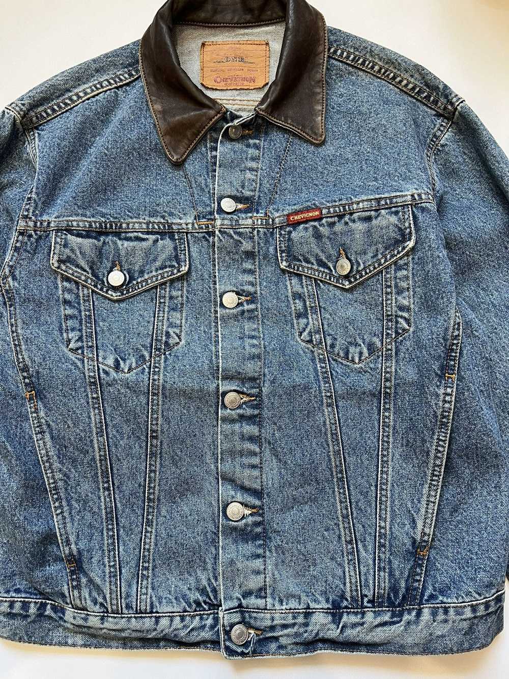 Chevignon × Vintage Vintage 90’s Chevignon Denim … - image 2