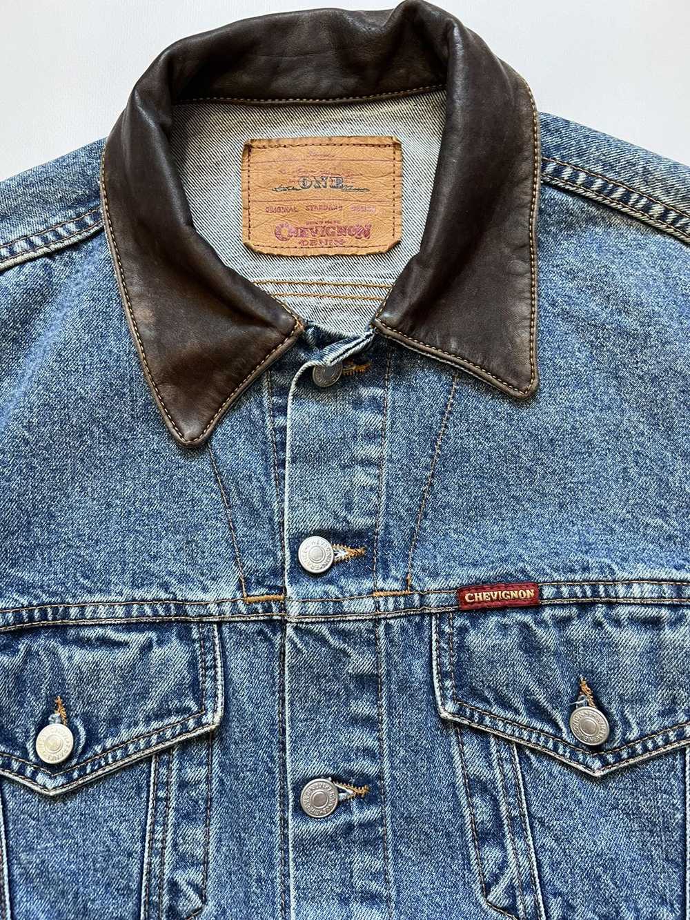 Chevignon × Vintage Vintage 90’s Chevignon Denim … - image 3