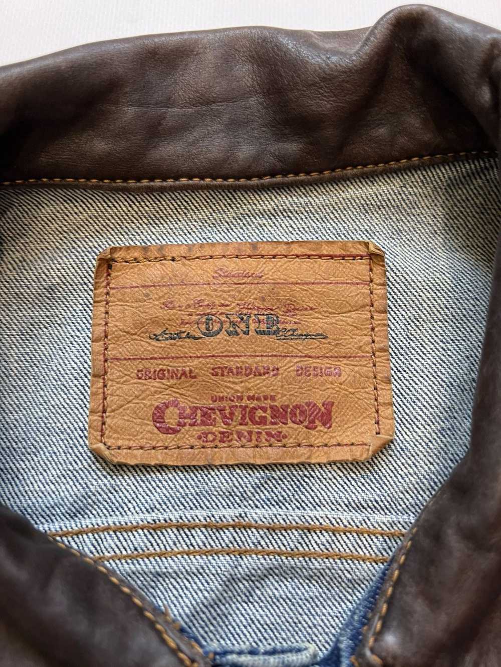 Chevignon × Vintage Vintage 90’s Chevignon Denim … - image 5