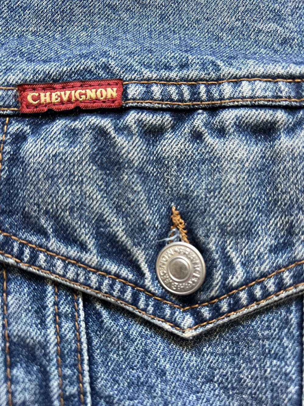 Chevignon × Vintage Vintage 90’s Chevignon Denim … - image 6