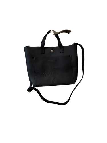 Portland Leather Shadow Black Mini Crossbody NEW