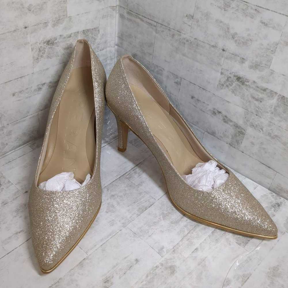 Brand new ESPERANZA Gold Glitter Pointed Toe Shoe… - image 11