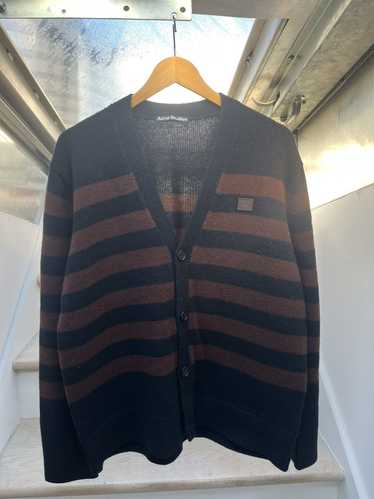 Acne Studios Oversized striped cardigan