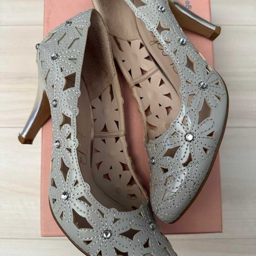 Brand new Bridget Birkin flower cutwork pumps - image 8