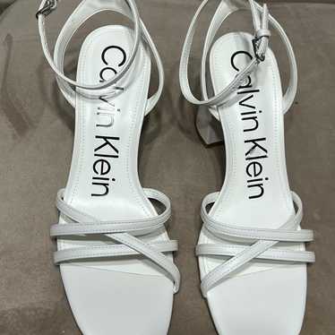 Calvin Klein Strappy Heel 8.5