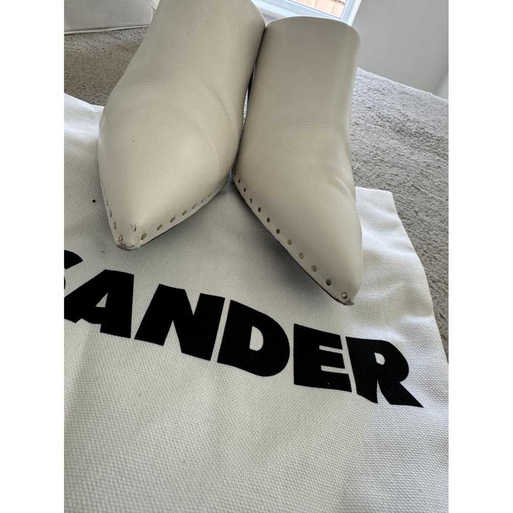 Jil Sander Leather mules & clogs - image 3