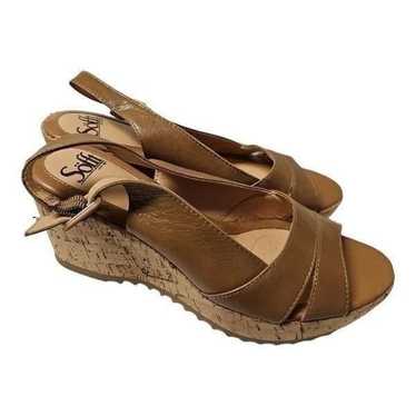 SOFFT Cork Wedges - Size 9