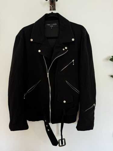 Comme des Garcons Wool Zip biker jacket