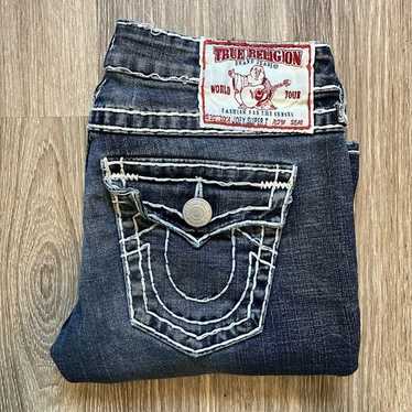 最終値下げ‼️TRUE RELIGION joey デニム 濃紺 太ステッチ TRUE RELIGION joey デニム 濃紺太ステッチ - メルカリ