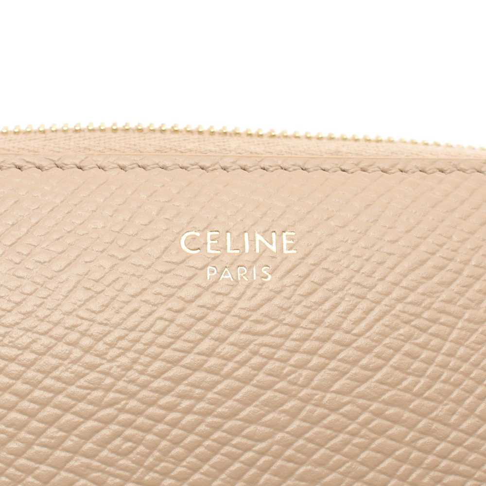 Celine Celine Large Zipped Wallet Round Zipper Lo… - image 4