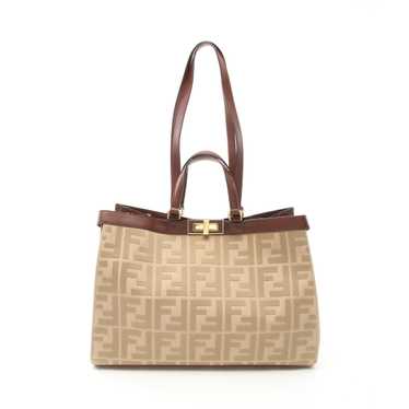 Fendi Fendi Peekaboo X Tote Medium Handbag Bag Ca… - image 1