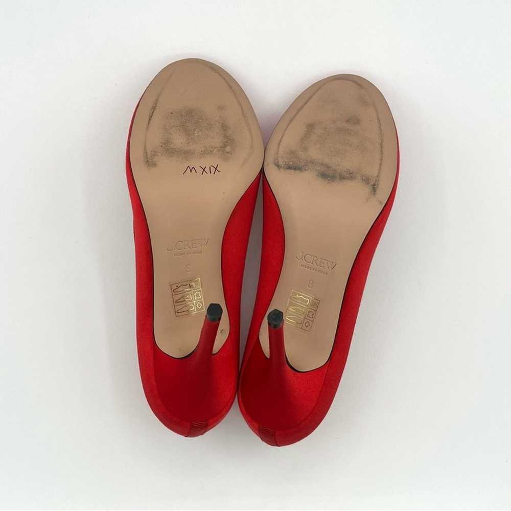 J crew Collection made-in-Italy ballet pumps silk… - image 12