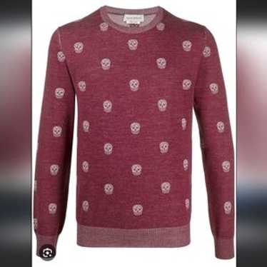Alexander McQueen スカルニットセーター Alexander McQueen - 正規 アレキサンダーマックイーン スカル