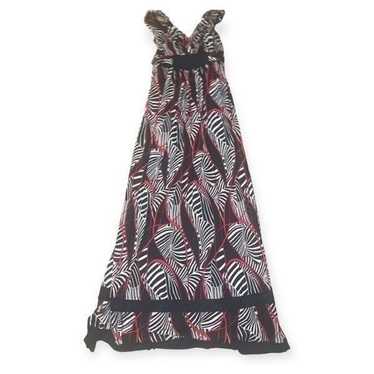 Abstract maxi dress - image 1