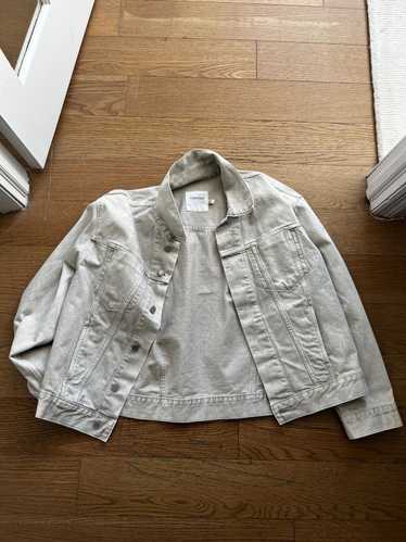 Calvin Klein Grey/Beige washed Denim Jacket