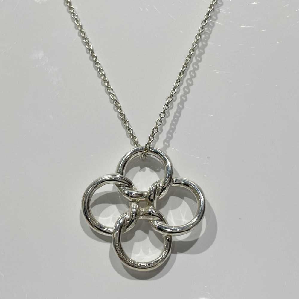 Tiffany & Co. TIFFANY&Co. Tiffany Silver 925 Neck… - image 3