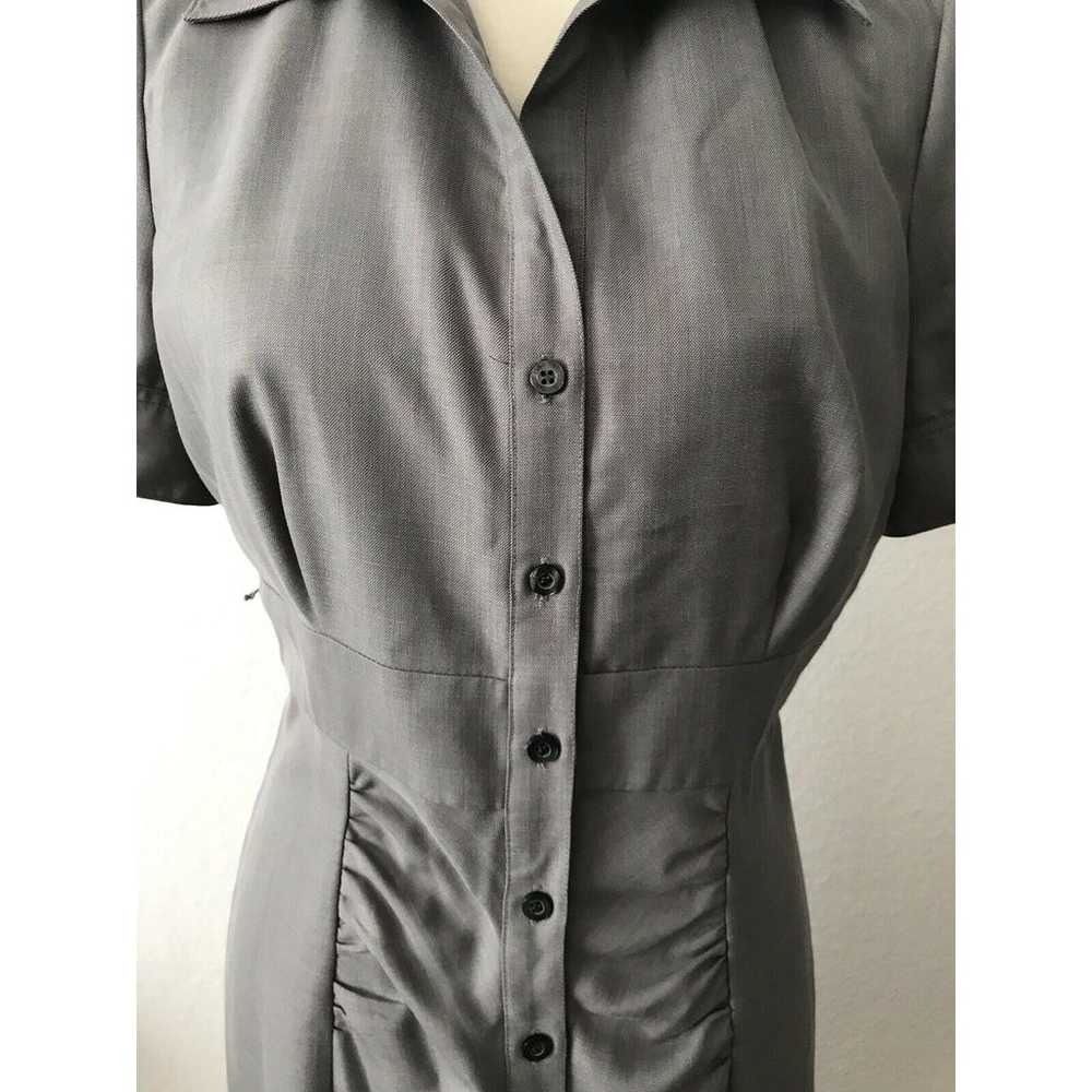 Calvin Klein Pleated Button Front Shirt Dress - image 4